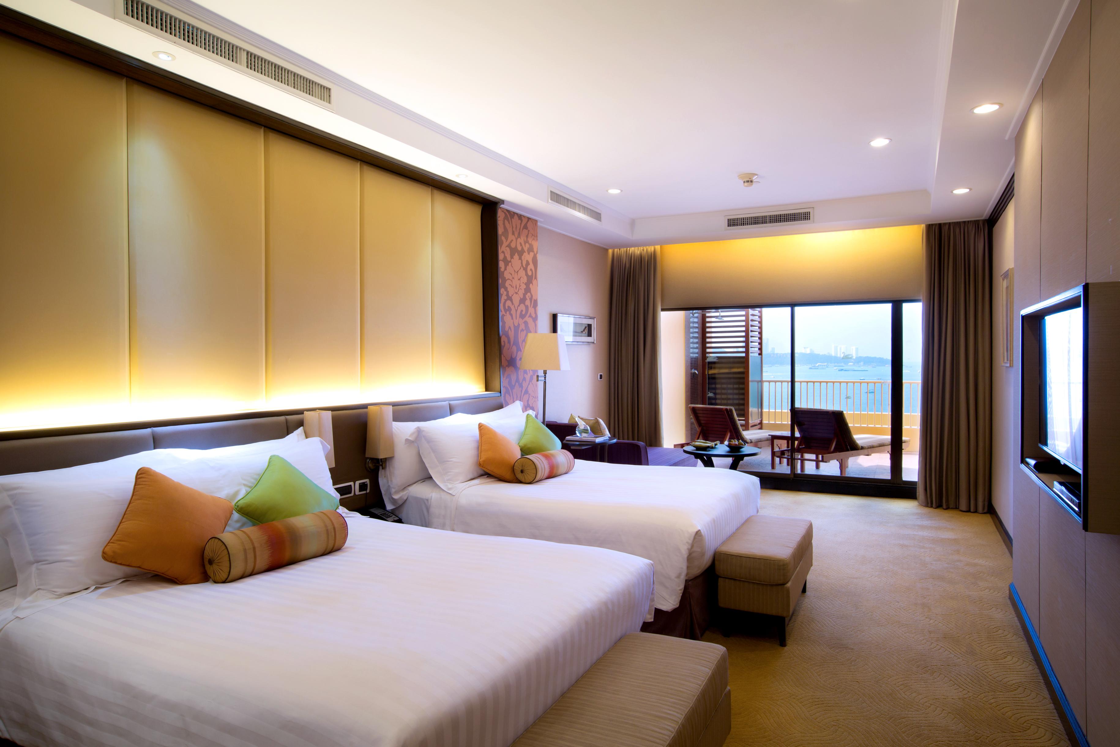 Dusit Thani Pattaya Exterior foto Deluxe Ocean View Room